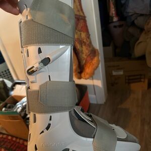 Gray Medical Boot